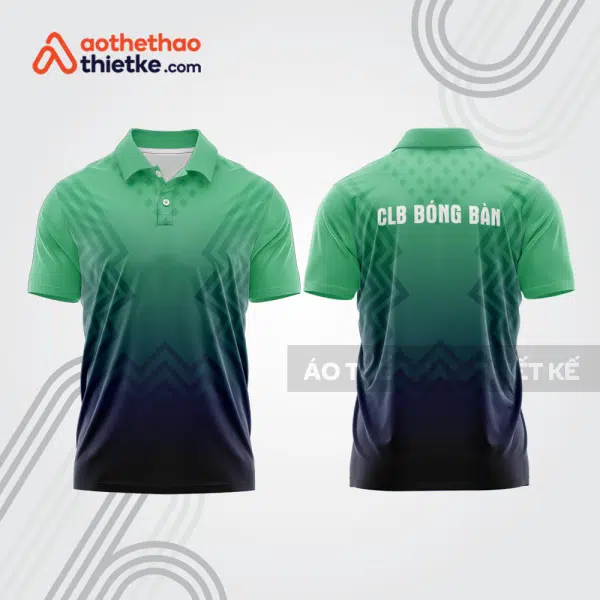 Mẫu thiết kế áo polo đồng phục thi đấu bóng bàn bb1147