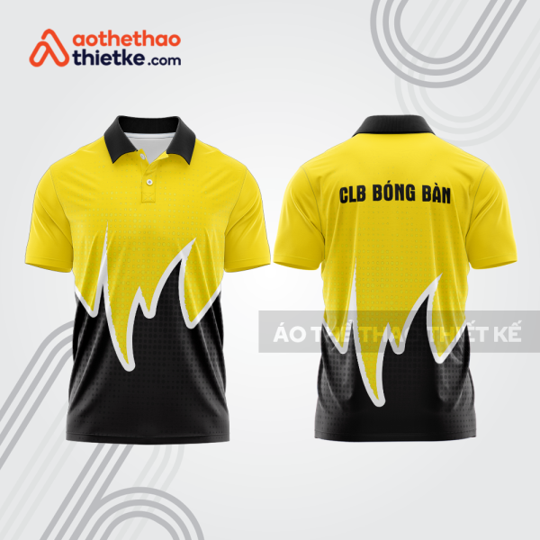 Mẫu thiết kế áo polo đồng phục thi đấu bóng bàn bb1150