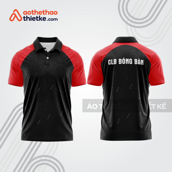 Mẫu thiết kế áo polo đồng phục thi đấu bóng bàn bb1151