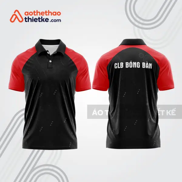 Mẫu thiết kế áo polo đồng phục thi đấu bóng bàn bb1151
