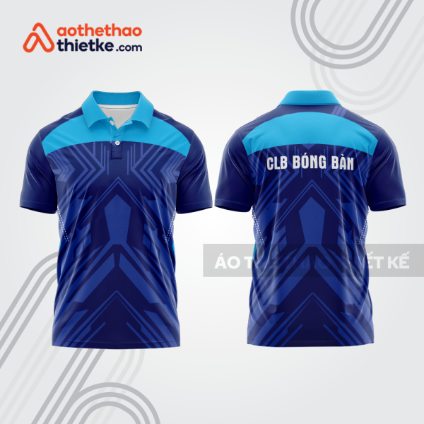 Mẫu thiết kế áo polo đồng phục thi đấu bóng bàn bb1153