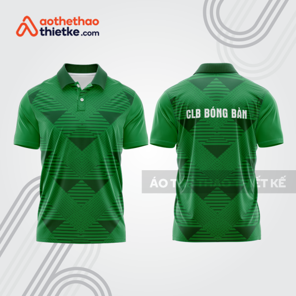 Mẫu thiết kế áo polo đồng phục thi đấu bóng bàn bb1154