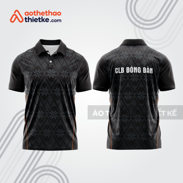 Mẫu thiết kế áo polo đồng phục thi đấu bóng bàn bb1156