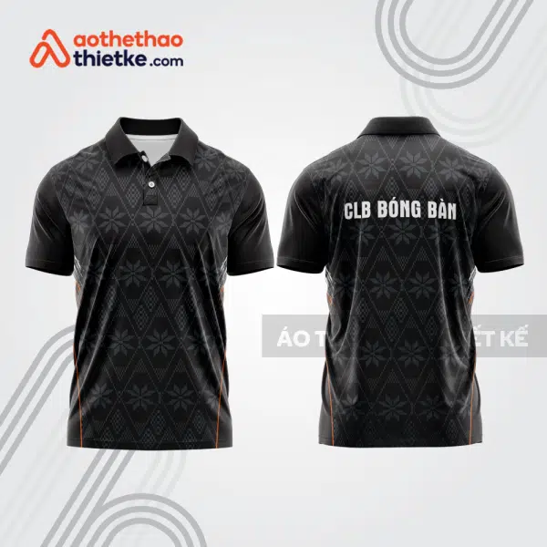 Mẫu thiết kế áo polo đồng phục thi đấu bóng bàn bb1156