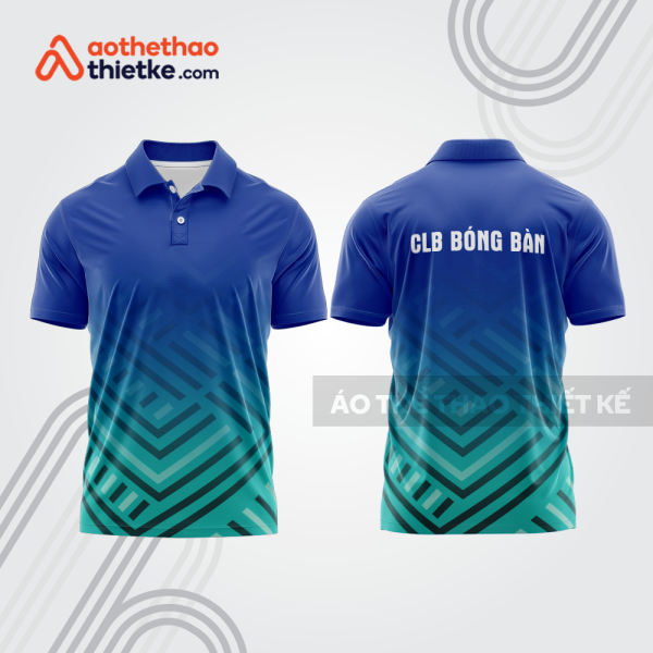 Mẫu thiết kế áo polo đồng phục thi đấu bóng bàn bb1167