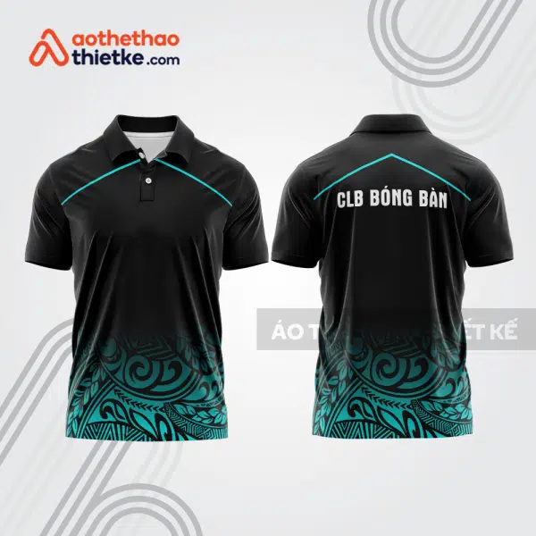 Mẫu thiết kế áo polo đồng phục thi đấu bóng bàn bb1182