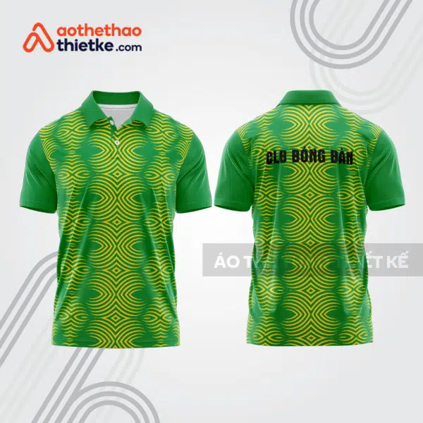 Mẫu thiết kế áo polo đồng phục thi đấu bóng bàn bb1189