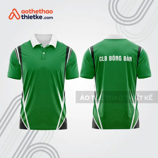 Mẫu thiết kế áo polo đồng phục thi đấu bóng bàn bb1191