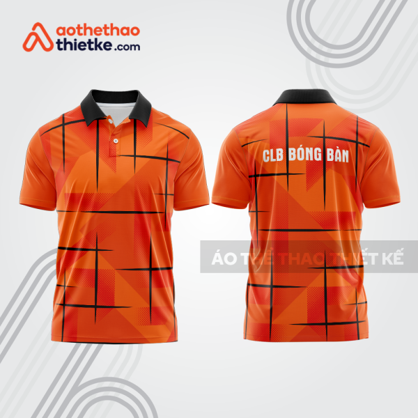 Mẫu thiết kế áo polo đồng phục thi đấu bóng bàn bb1192
