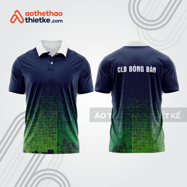 Mẫu thiết kế áo polo đồng phục thi đấu bóng bàn bb1197
