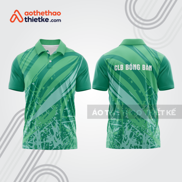 Mẫu thiết kế áo polo đồng phục thi đấu bóng bàn bb1199