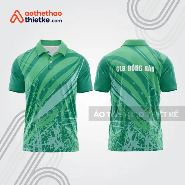Mẫu thiết kế áo polo đồng phục thi đấu bóng bàn bb1199