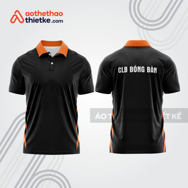 Mẫu thiết kế áo polo đồng phục thi đấu bóng bàn bb1201