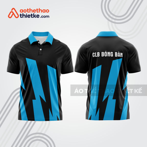 Mẫu thiết kế áo polo đồng phục thi đấu bóng bàn bb1203