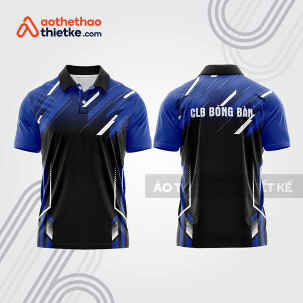 Mẫu thiết kế áo polo đồng phục thi đấu bóng bàn bb1206