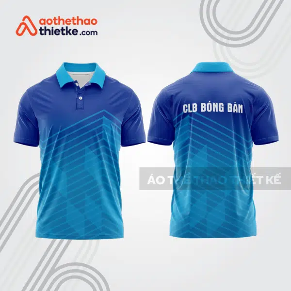 Mẫu thiết kế áo polo đồng phục thi đấu bóng bàn bb1210