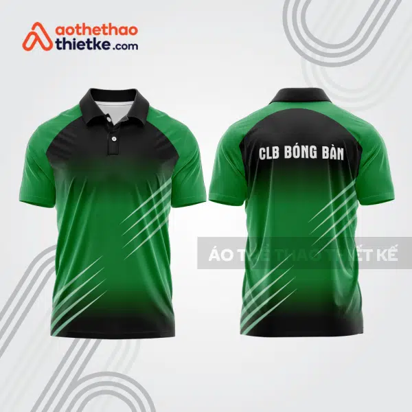 Mẫu thiết kế áo polo đồng phục thi đấu bóng bàn bb1212