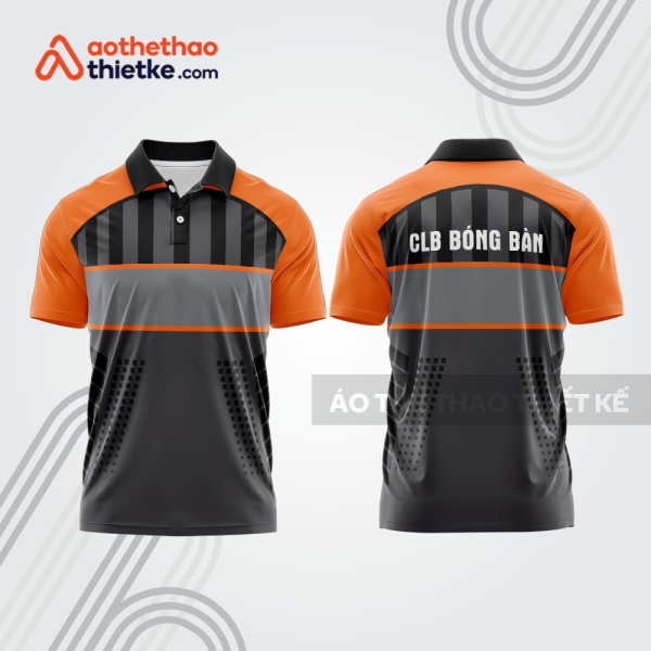 Mẫu thiết kế áo polo đồng phục thi đấu bóng bàn bb1213