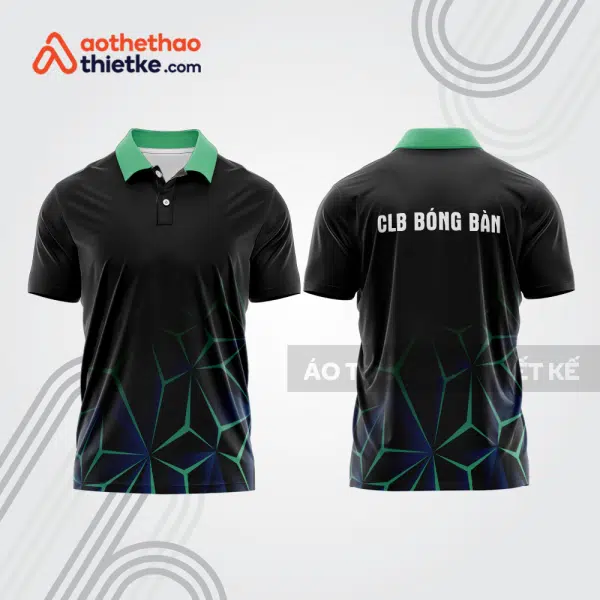 Mẫu thiết kế áo thun có cổ thi đấu bóng bàn bb1217
