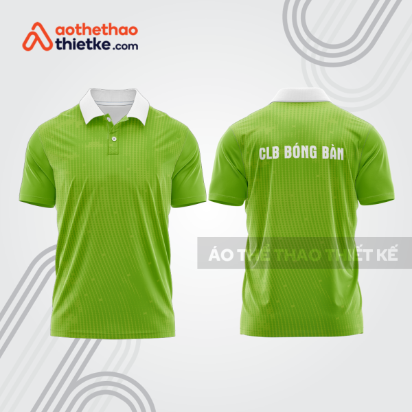 Mẫu thiết kế áo thun có cổ thi đấu bóng bàn bb1243