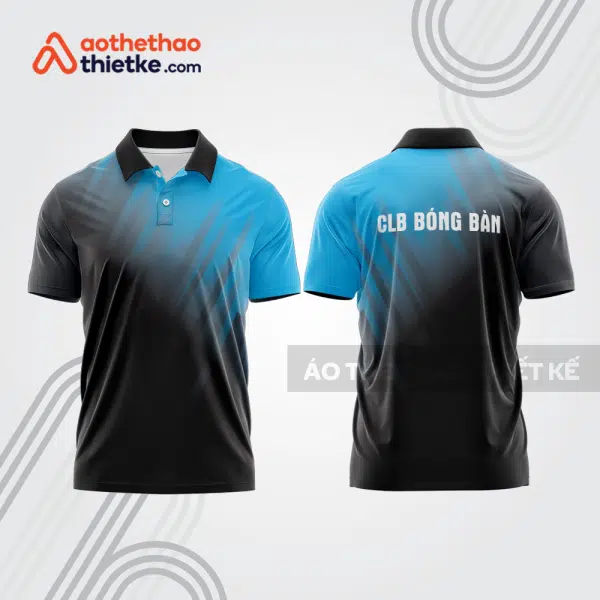 Mẫu thiết kế áo thun có cổ thi đấu bóng bàn bb1252