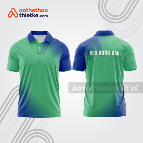 Mẫu thiết kế áo thun có cổ thi đấu bóng bàn bb1269