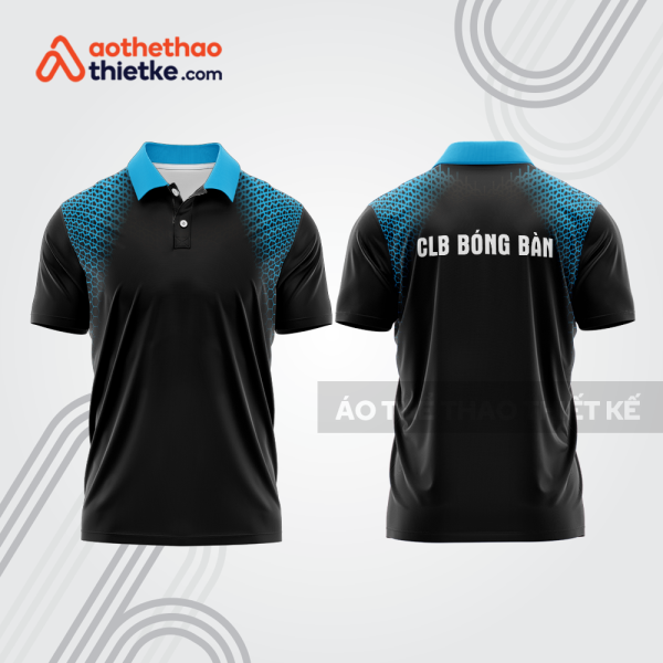 Mẫu thiết kế áo thun có cổ thi đấu bóng bàn bb1280