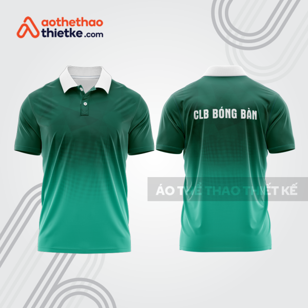 Mẫu thiết kế áo thun có cổ thi đấu bóng bàn bb1284