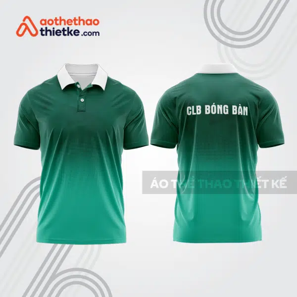Mẫu thiết kế áo thun có cổ thi đấu bóng bàn bb1284