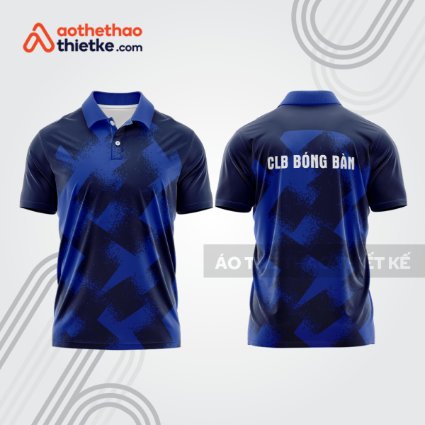 Mẫu thiết kế áo thun có cổ thi đấu bóng bàn bb1313