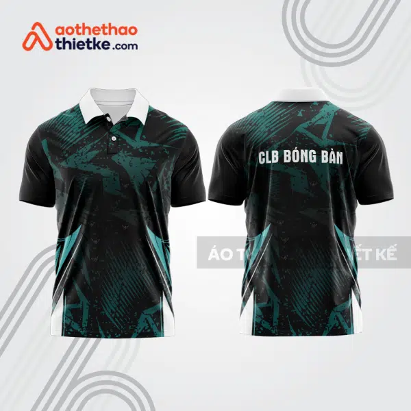 Mẫu thiết kế áo thun có cổ thi đấu bóng bàn bb1320