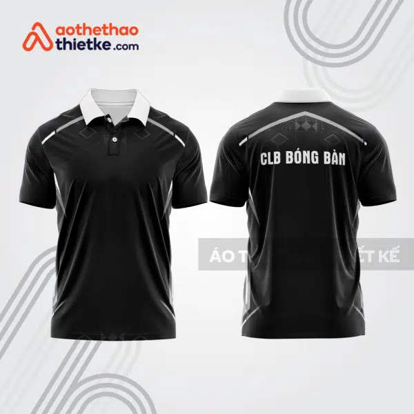 Mẫu thiết kế áo thun có cổ thi đấu bóng bàn bb1348