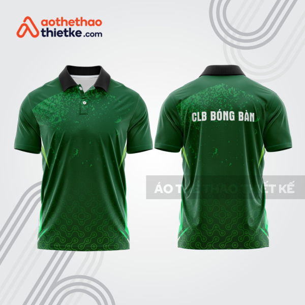 Mẫu thiết kế áo thun có cổ thi đấu bóng bàn bb1351