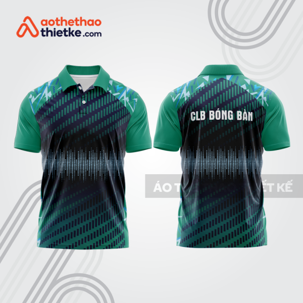 Mẫu thiết kế áo thun có cổ thi đấu bóng bàn bb1354