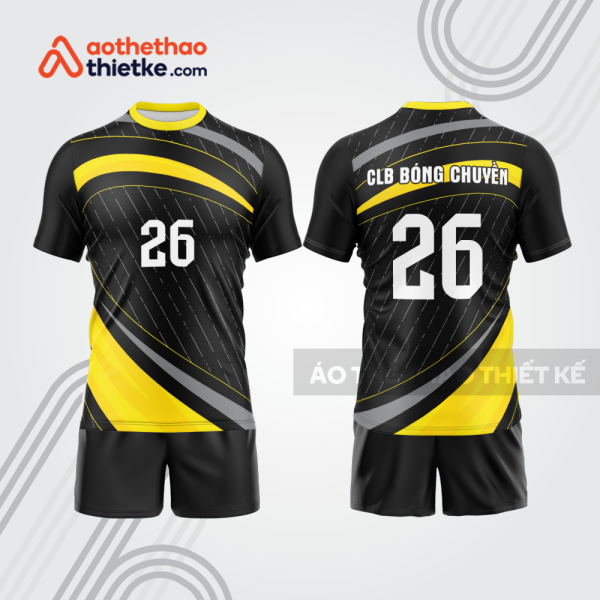 Mẫu thiết kế quần áo đồng phục thi đấu bóng chuyền bc1007