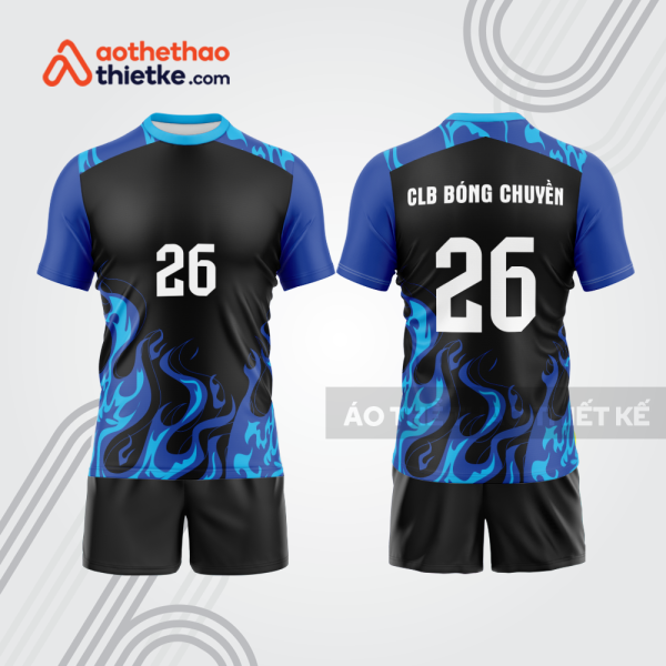 Mẫu thiết kế quần áo đồng phục thi đấu bóng chuyền bc1009