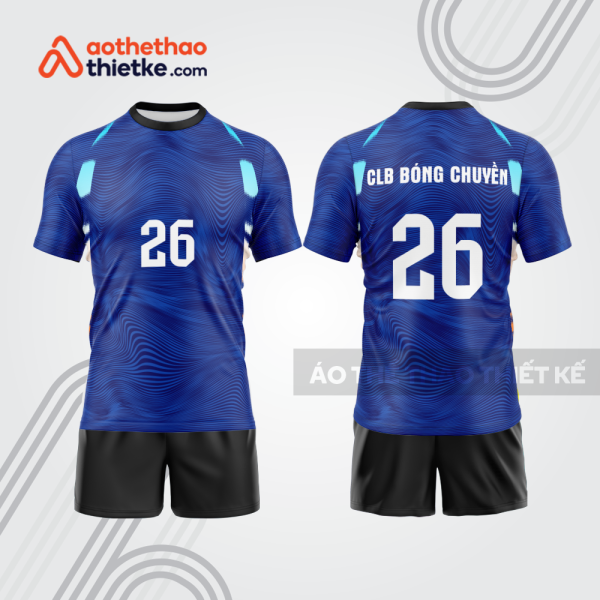 Mẫu thiết kế quần áo đồng phục thi đấu bóng chuyền bc1011