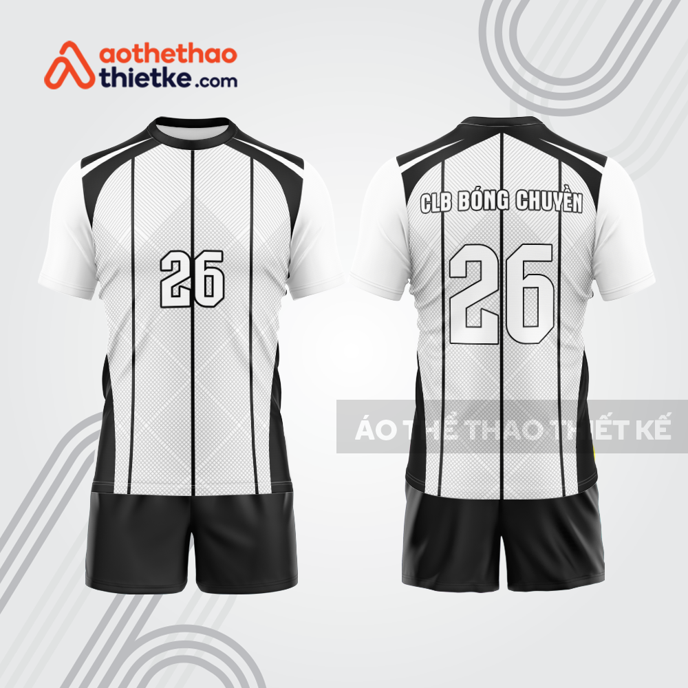 Mẫu thiết kế quần áo đồng phục thi đấu bóng chuyền bc1015