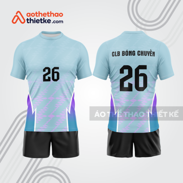 Mẫu thiết kế quần áo đồng phục thi đấu bóng chuyền bc1017