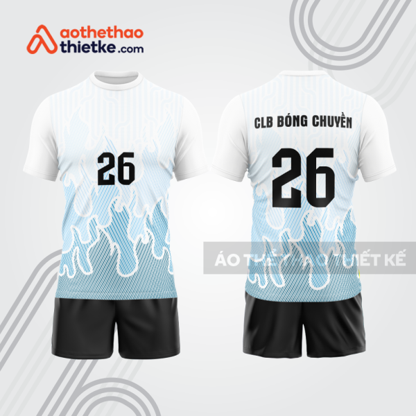 Mẫu thiết kế quần áo đồng phục thi đấu bóng chuyền bc1018