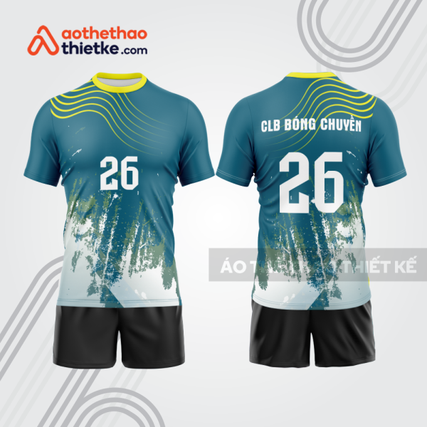 Mẫu thiết kế quần áo đồng phục thi đấu bóng chuyền bc1020