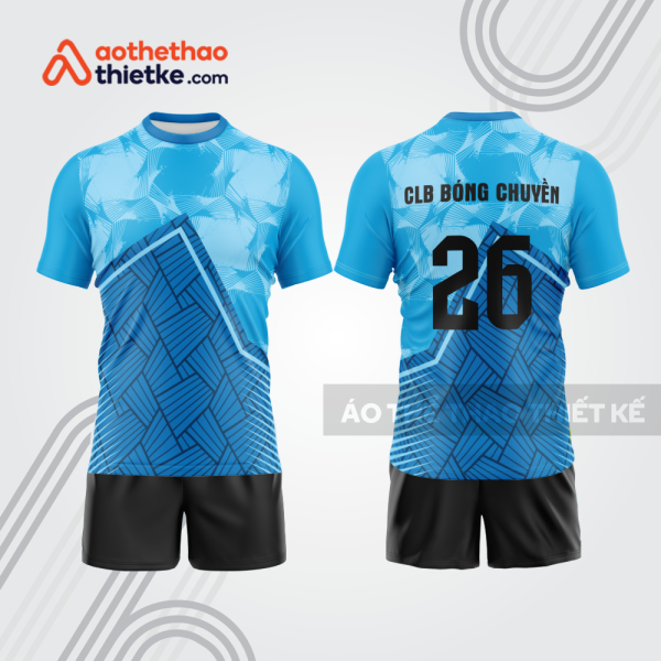 Mẫu thiết kế quần áo đồng phục thi đấu bóng chuyền bc1025