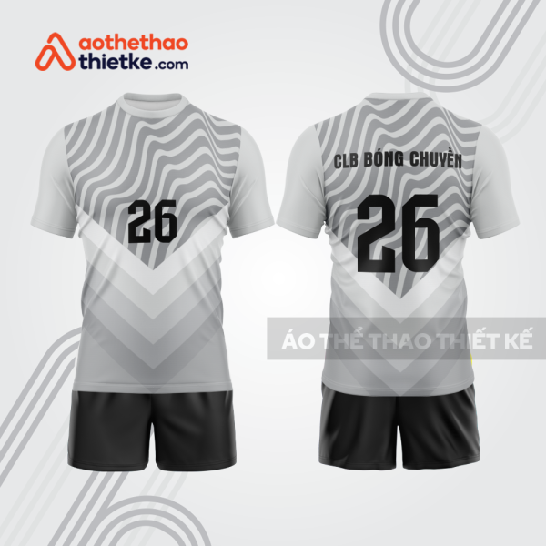 Mẫu thiết kế quần áo đồng phục thi đấu bóng chuyền bc1026
