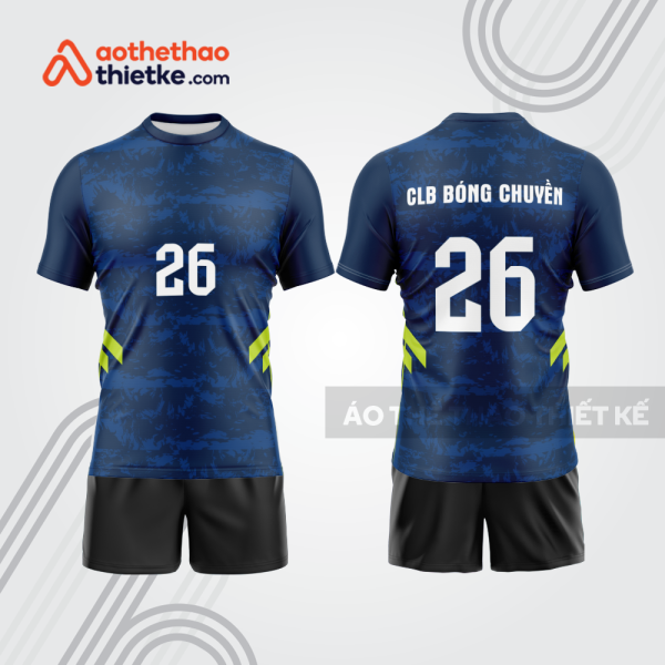 Mẫu thiết kế quần áo đồng phục thi đấu bóng chuyền bc1028