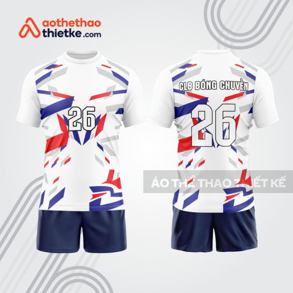 Mẫu thiết kế quần áo đồng phục thi đấu bóng chuyền bc1030