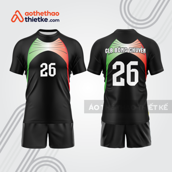 Mẫu thiết kế quần áo đồng phục thi đấu bóng chuyền bc1031