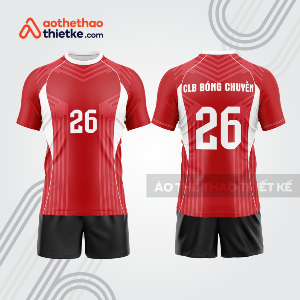 Mẫu thiết kế quần áo đồng phục thi đấu bóng chuyền bc1032