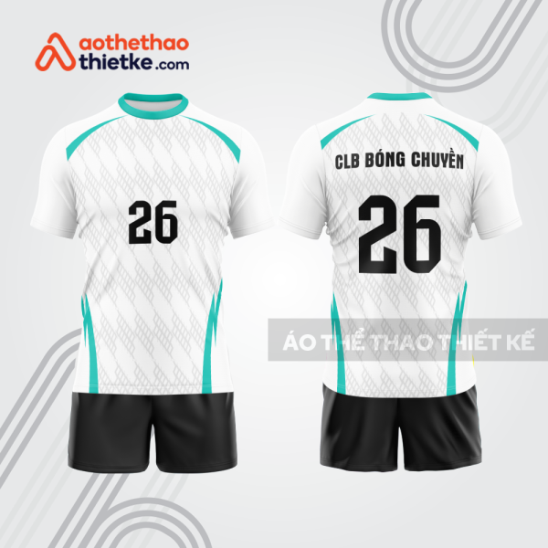 Mẫu thiết kế quần áo đồng phục thi đấu bóng chuyền bc1033