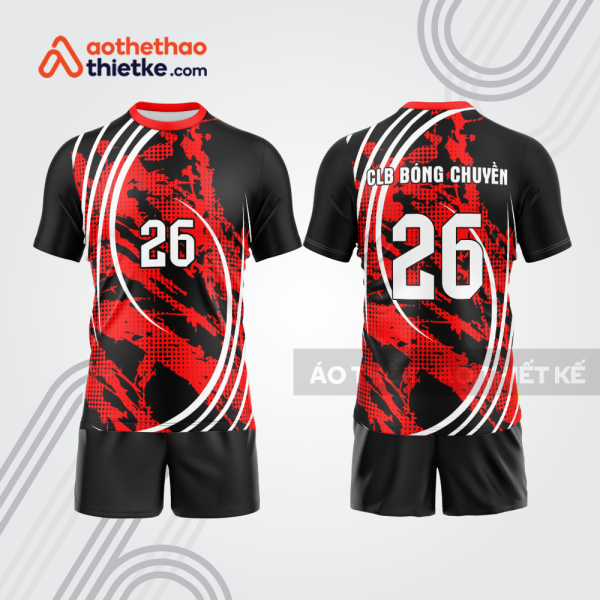 Mẫu thiết kế quần áo đồng phục thi đấu bóng chuyền bc1035