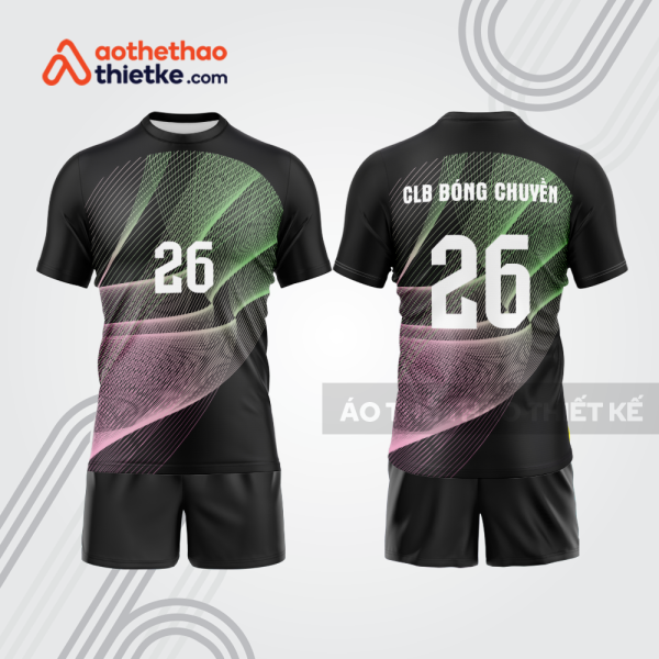 Mẫu thiết kế quần áo đồng phục thi đấu bóng chuyền bc1039